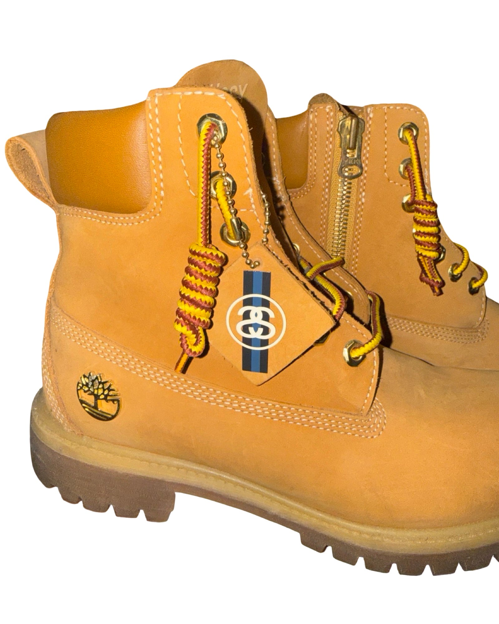 2014 Rare Stussy x Timberland 6” Wheat Boot KIF Vintage