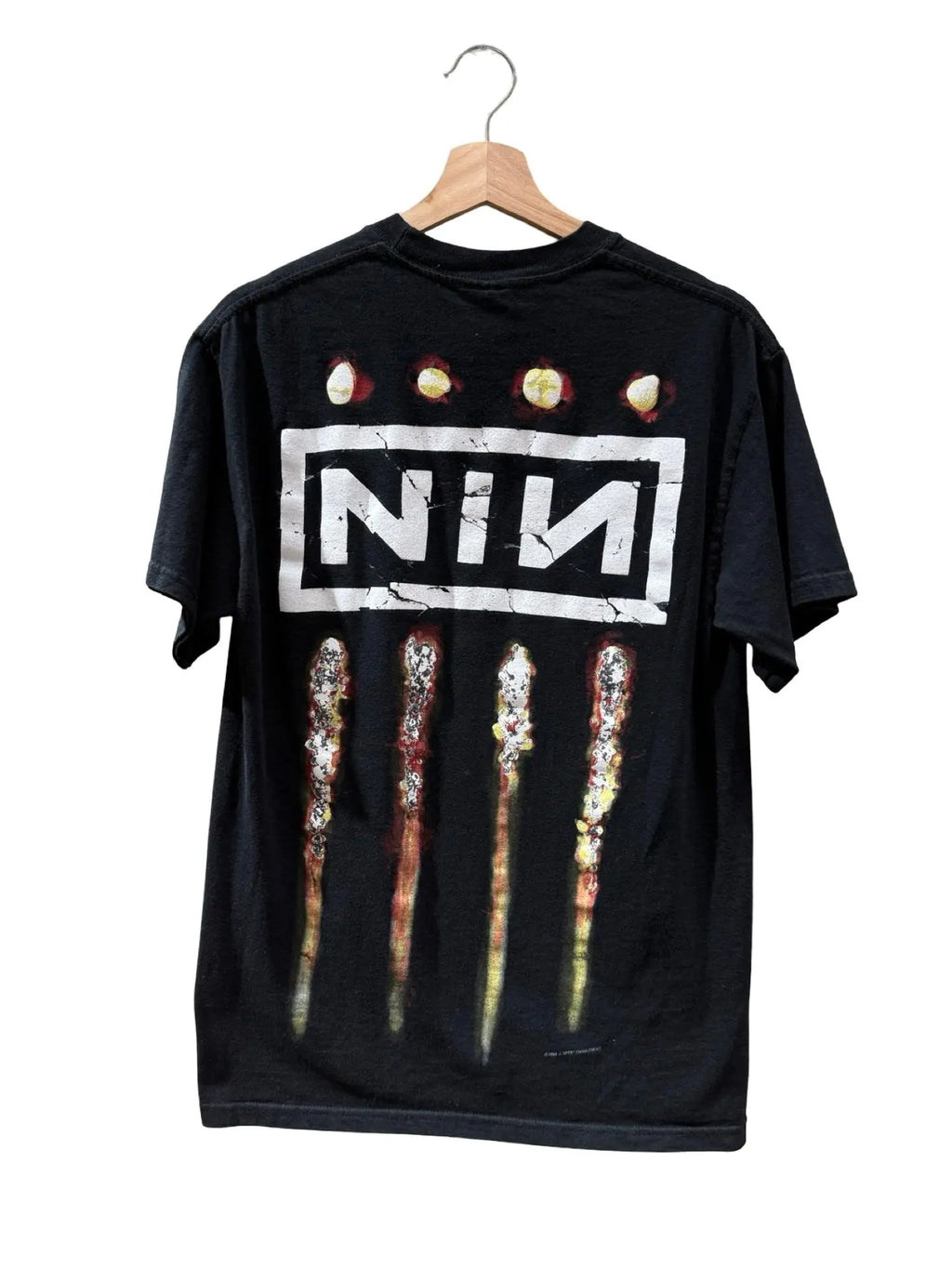 Vintage 1994 Nine Inch Nails The Downward Spiral Tee KIF Vintage