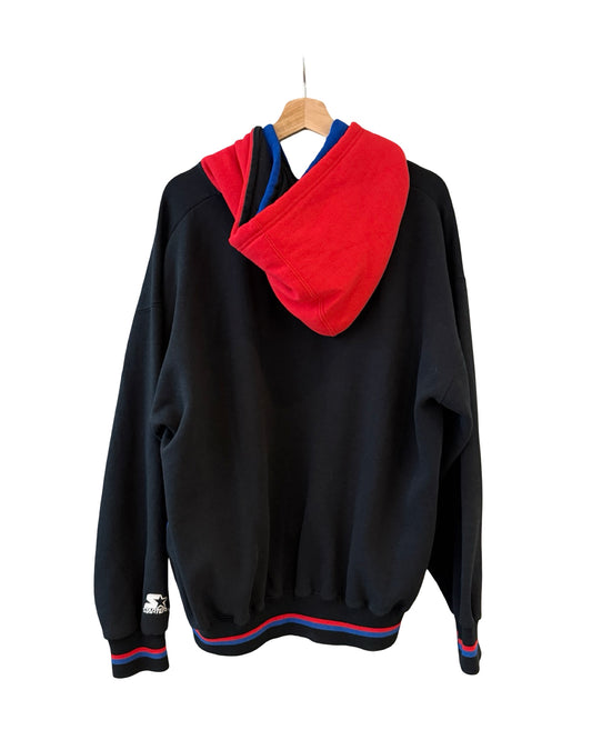 Vintage 90s New York Giants Double Hood Hoodie