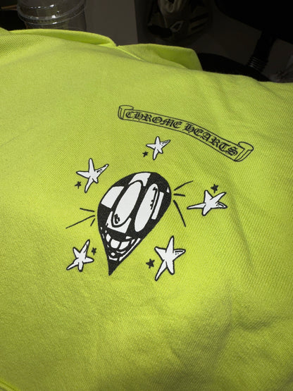 Chrome Hearts Matty Boy Lime Green Hoodie