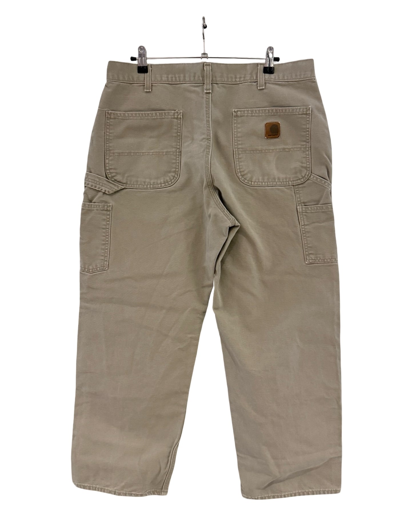 36 x 30 Vintage Carhartt Ivory Carpenter Pants