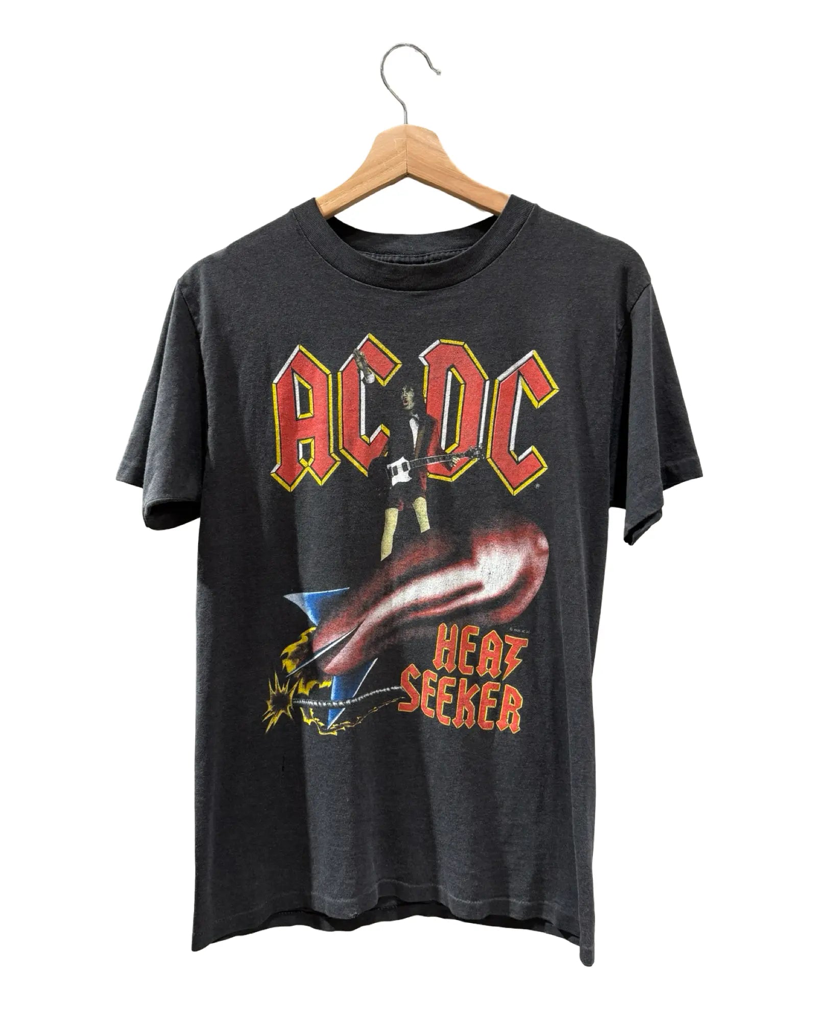 Vintage 1988 AC/DC Heat Seeker World Tour Band Tee KIF Vintage