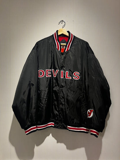 Vintage 90s New Jersey Devils NHL Turbo Zone Jacket