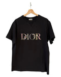 Dior Embroidered Floral Logo Tee KIF Vintage