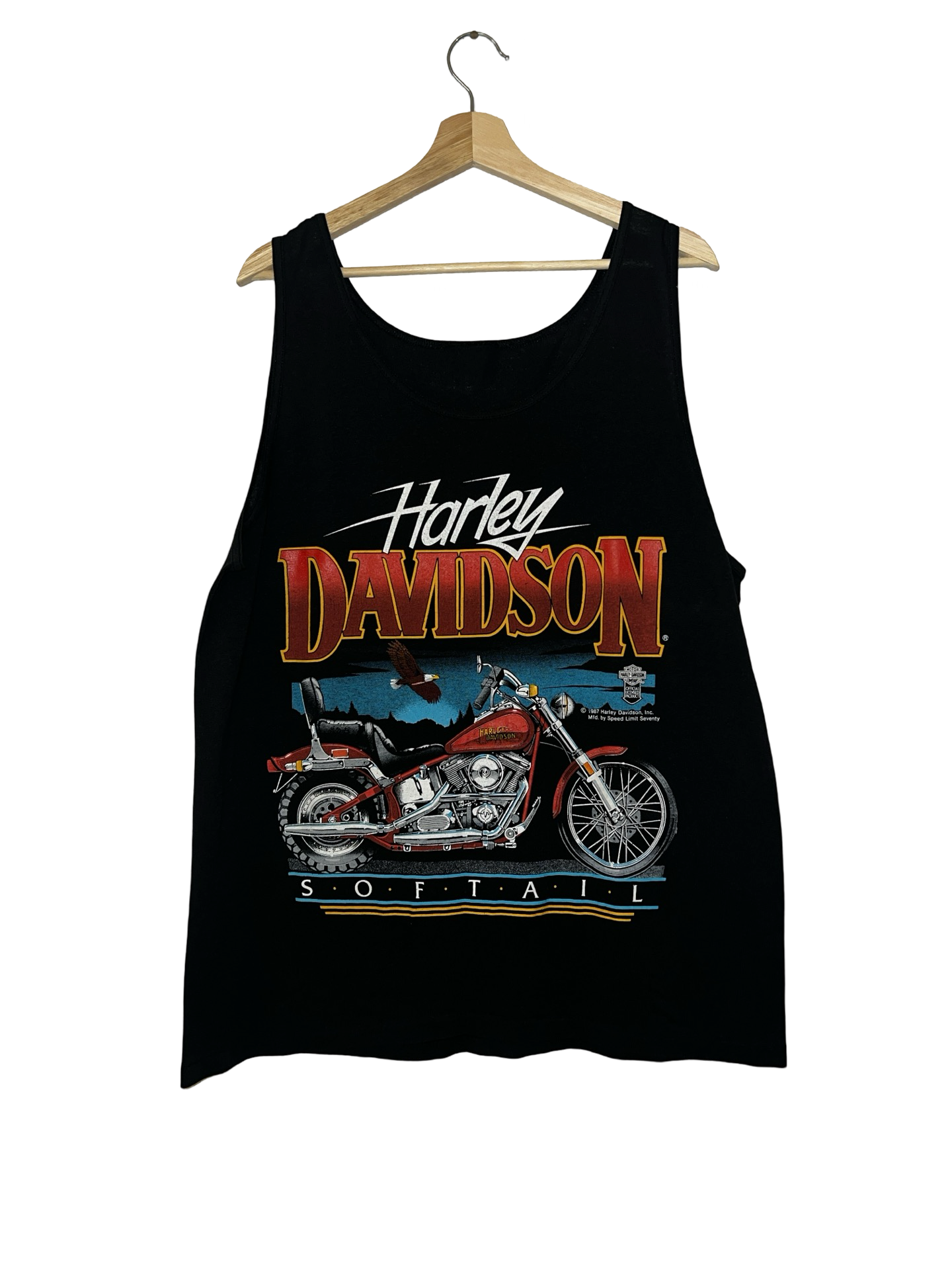Vintage 1987 Harley Davidson Tank Top