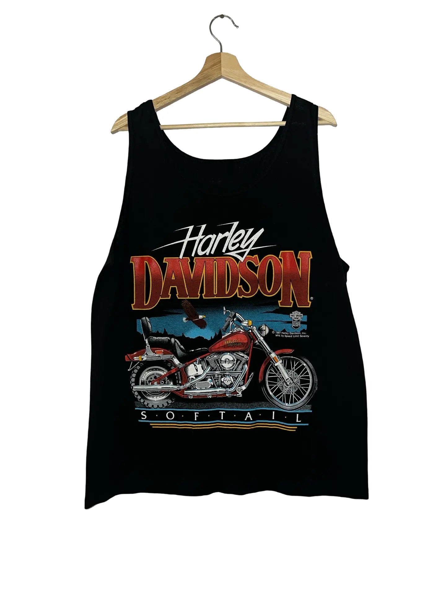 Vintage 1987 Harley Davidson Tank Top KIF Vintage