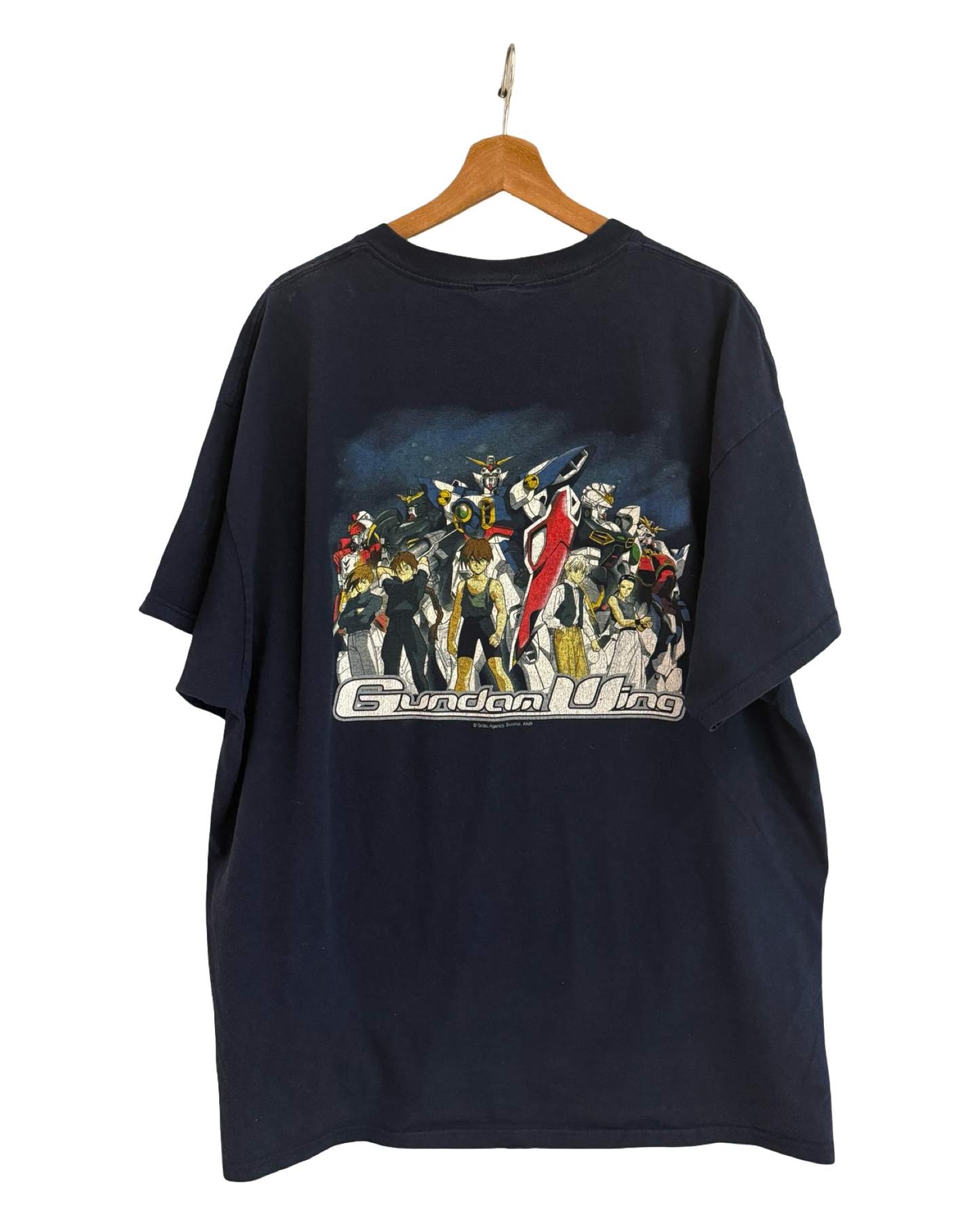 Vintage 2002 Gundam Wing Anime Promo Tee