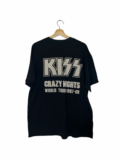 Vintage 90s KISS Crazy Nights Promo Tee