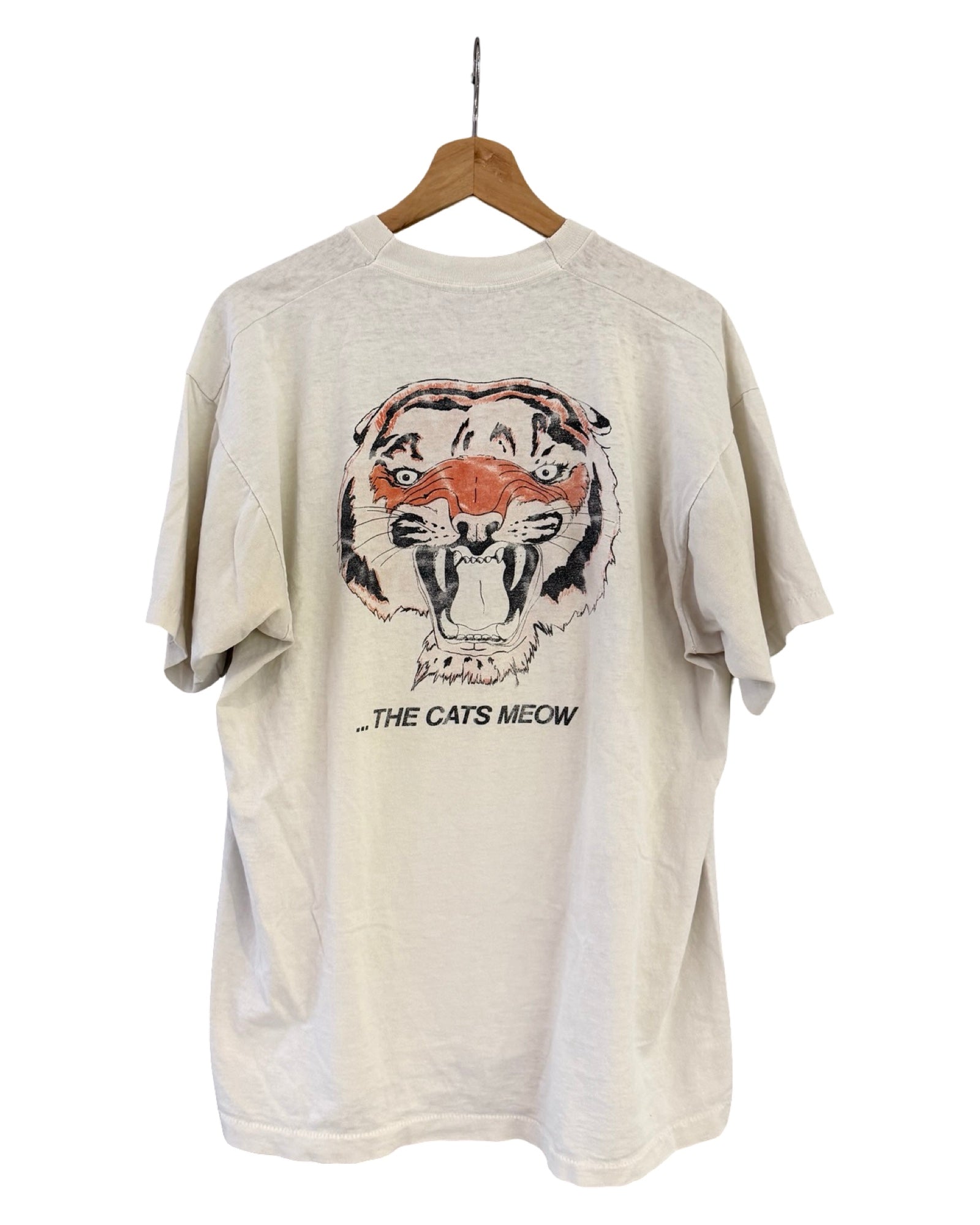ビンテージ 80年代 プリンストン ラクロス キャッツ ミャオ Tシャツ