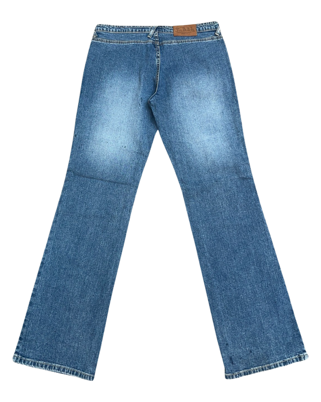 y2k Von Dutch Sample Big Print Jeans KIF Vintage