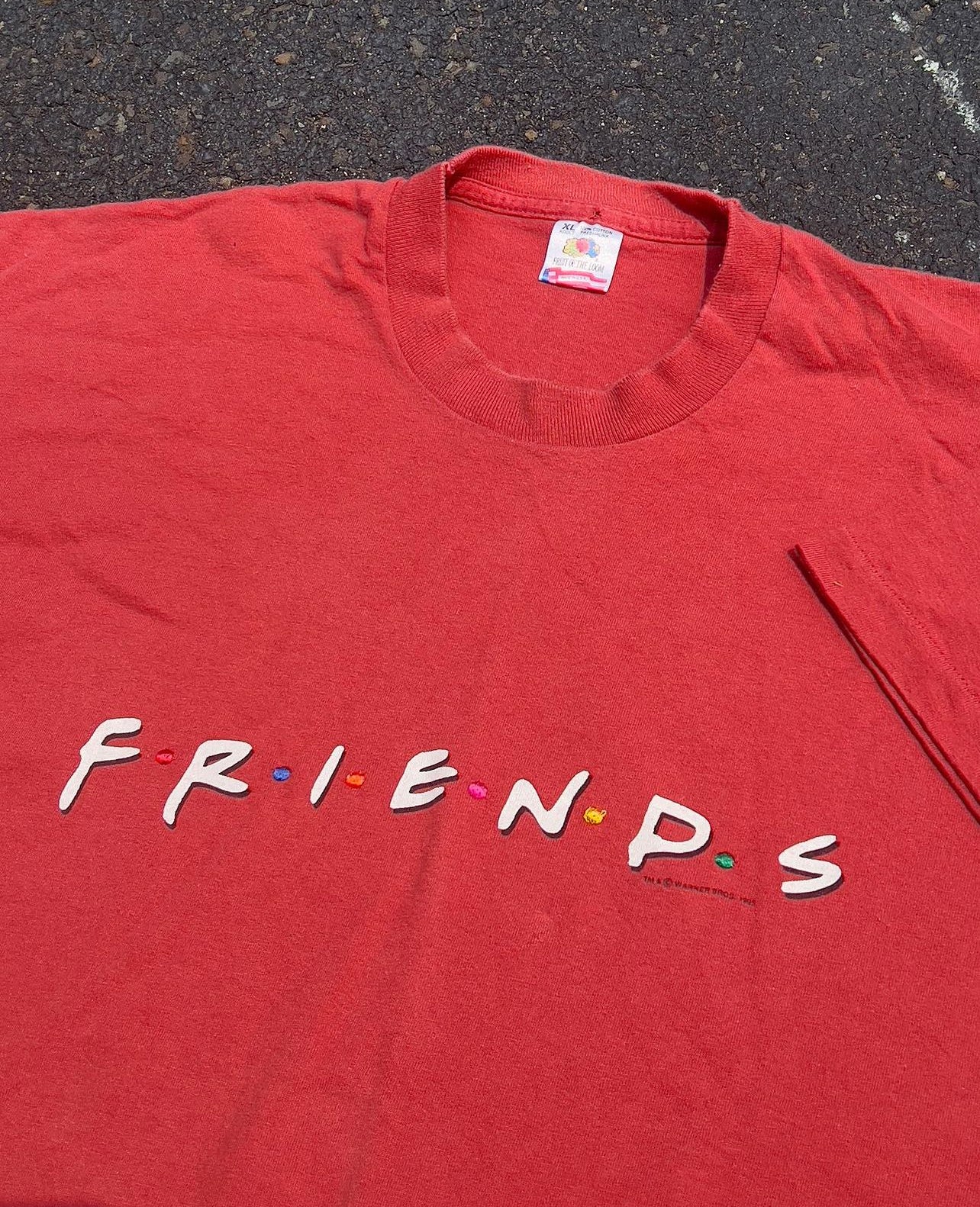 Vintage 1995 FRIENDS Warner Bros Promo Tee