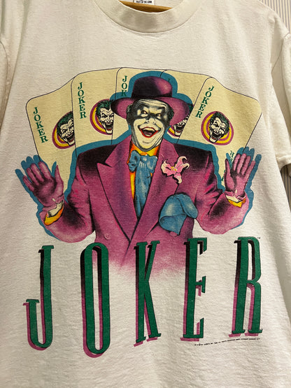 Vintage 1989 Jack Nicholson The Joker Promo Tee