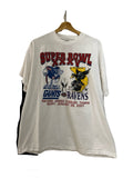 Vintage 2001 Baltimore Ravens vs NY Giants Super Bowl Tee KIF Vintage
