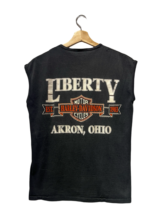 Vintage 1991 Harley Davidson Sleeveless Ohio Tee
