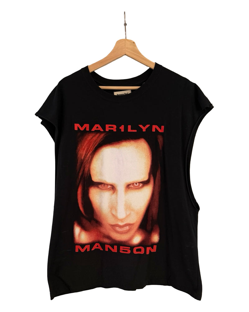 2016 Fear Of God x Marilyn Manson x Justin Bieber Sleeveless Tee