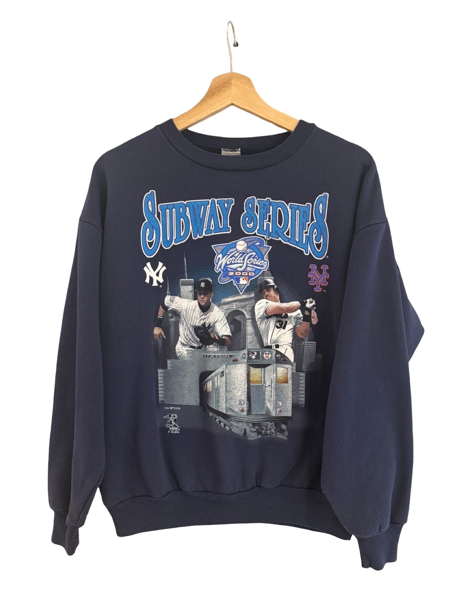 Vintage 2000 Subway Series Yankees Mets Crewneck KIF Vintage