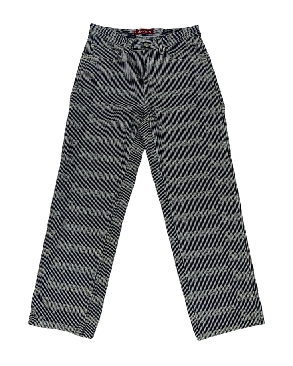 30 x 30 Archive SS/24 Supreme Denim Painter Striped Pants KIF Vintage