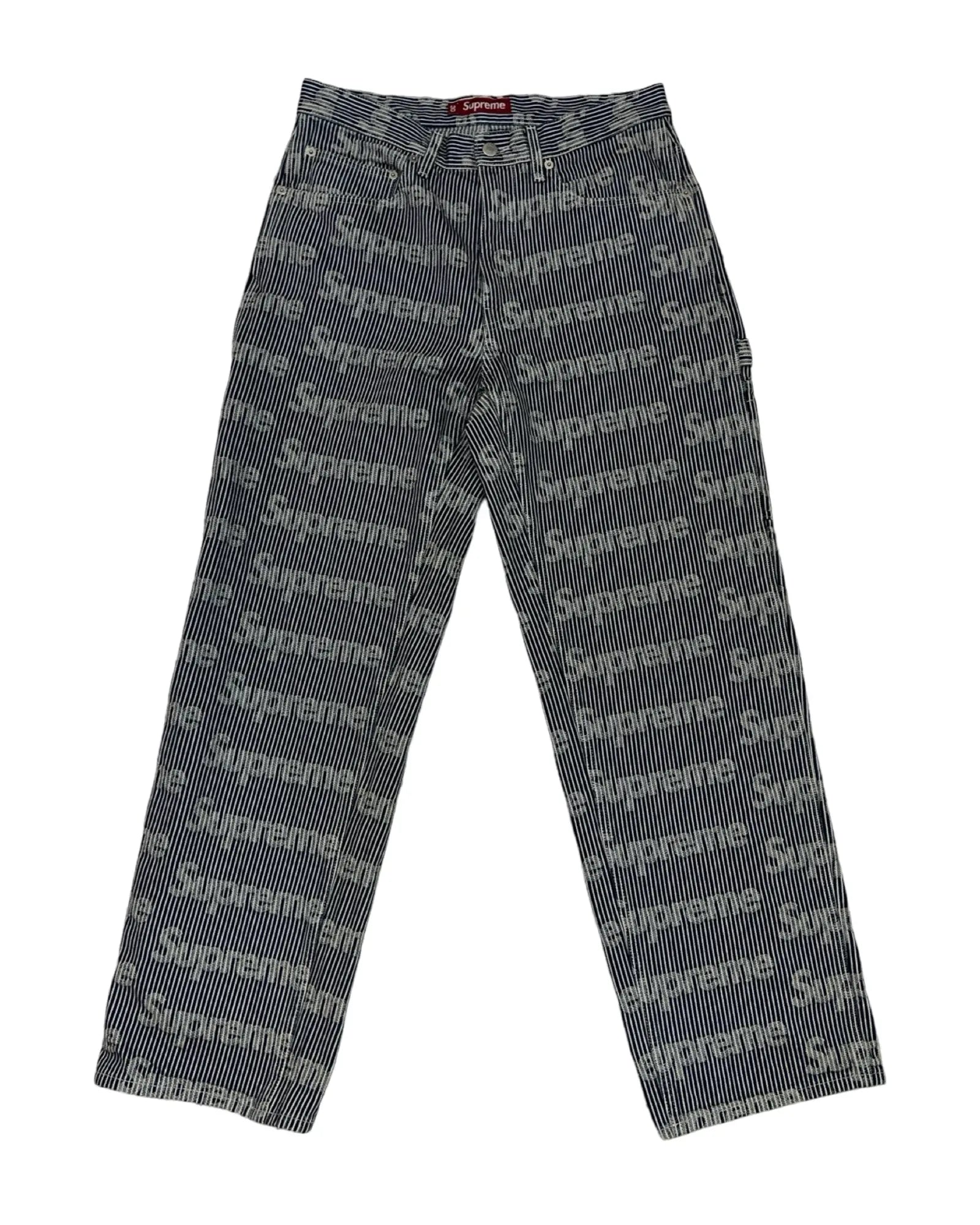30 x 30 Archive SS/24 Supreme Denim Painter Striped Pants KIF Vintage