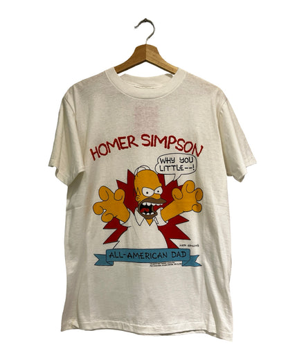 Vintage 1990 The Simpsons Homer American Dad Promo Tee