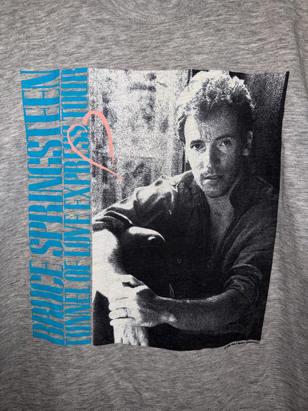 ブルース・スプリングスティーン 1988年トンネル・オブ・ラブ・ツアー Tシャツ ヴィンテージ