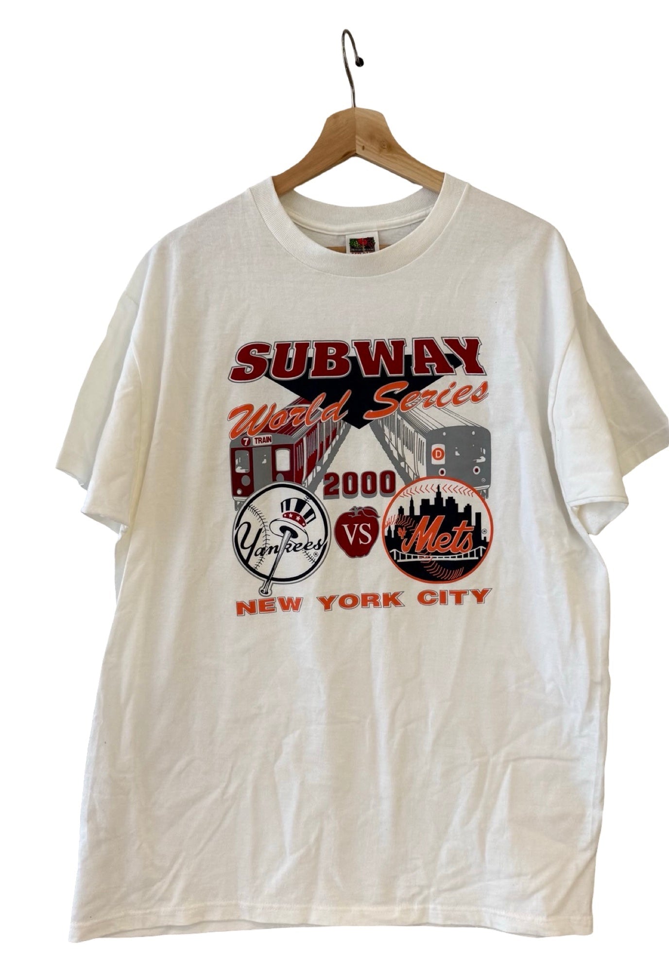 ヴィンテージ 2000年 ニューヨーク・ヤンキース メッツ サブウェイシリーズ Tシャツ
