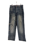 32 x 32 Vintage Sean John Baggy Patchwork Denim Jeans