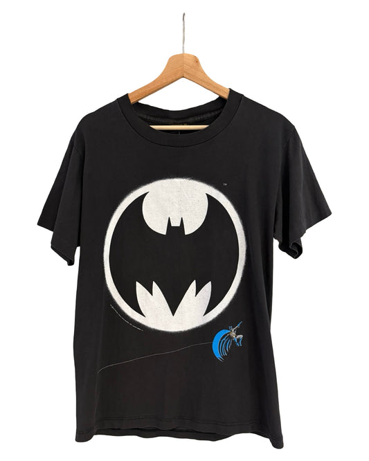 Vintage 1989 Batman White Signal Tee