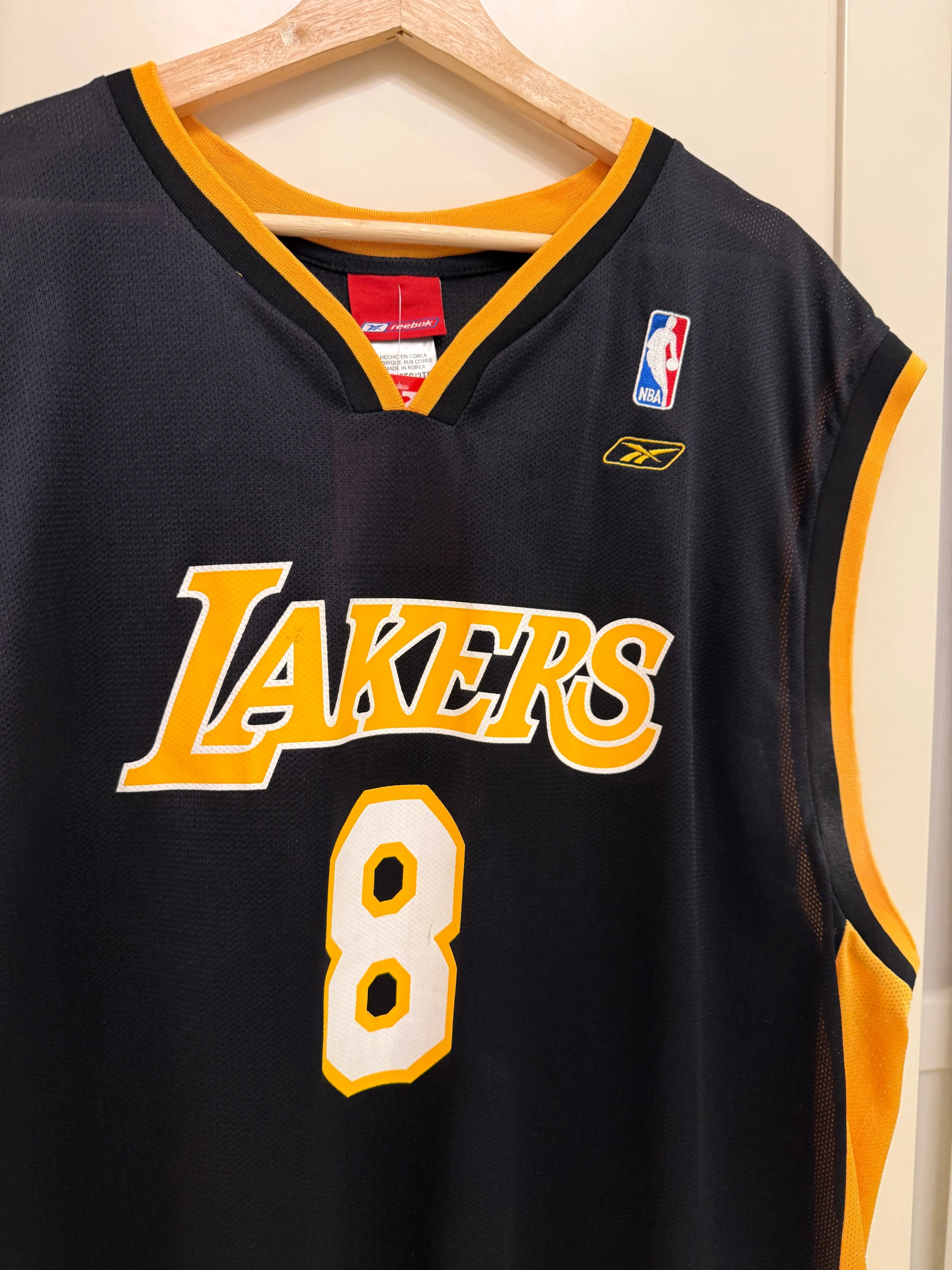 Vintage Reebok Kobe Bryant 8 Lakers Jersey KIF Vintage