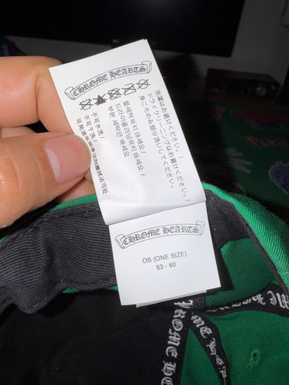 Chrome Hearts Green Yellow Hat