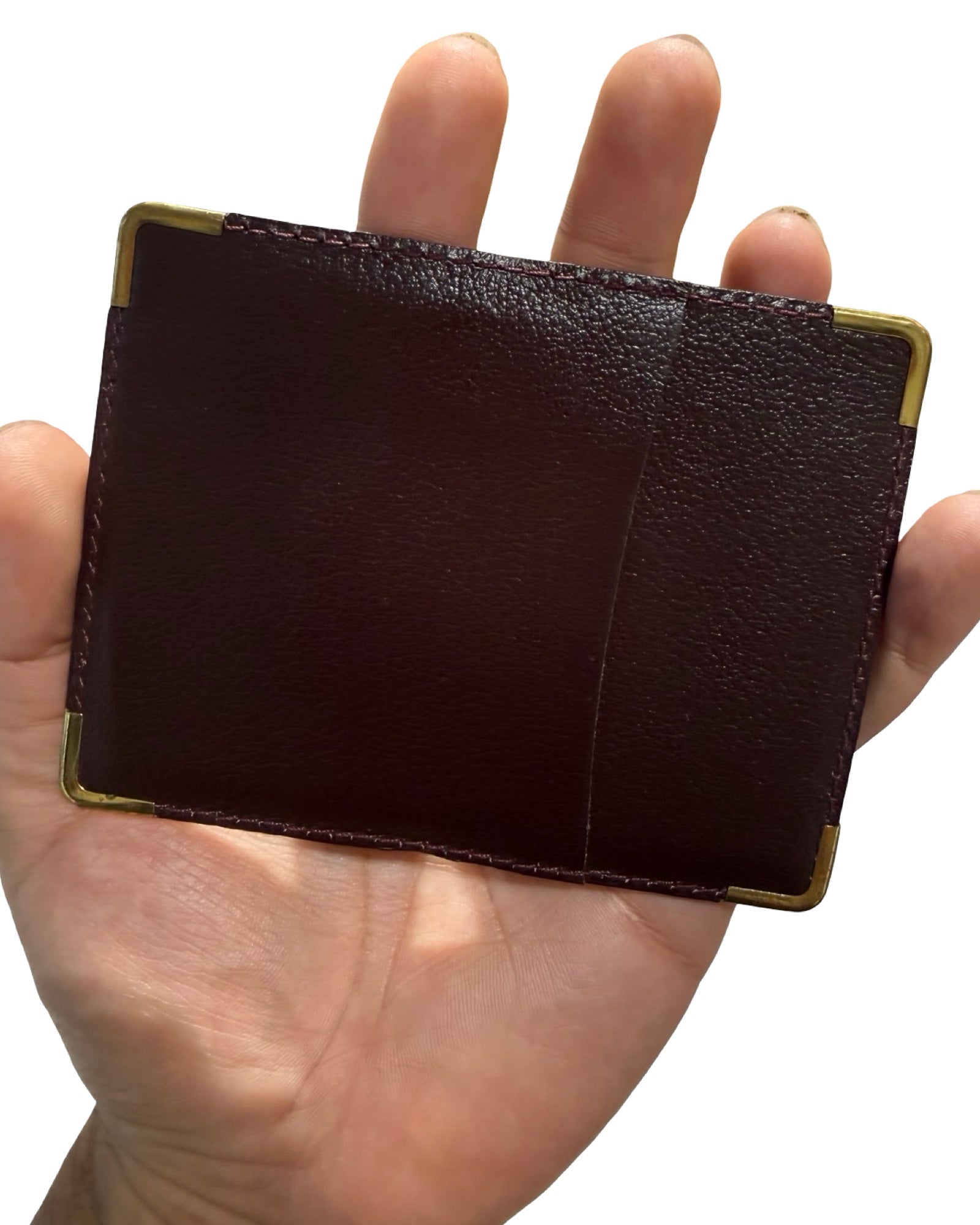 Vintage Rolex Burgundy Leather Wallet
