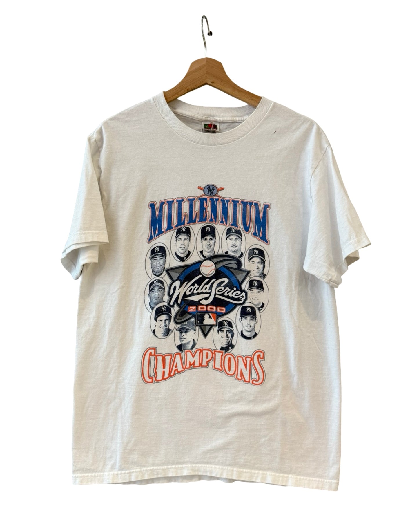 Vintage 2000 Yankees Subway Series Millenium Tee