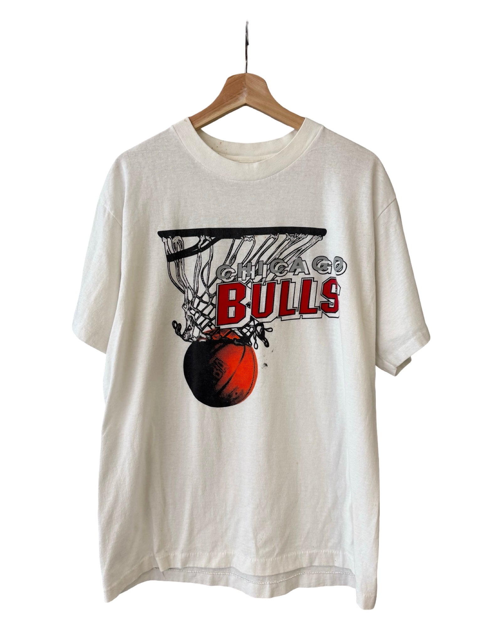 Vintage 90s Chicago Bulls Hoop Tee