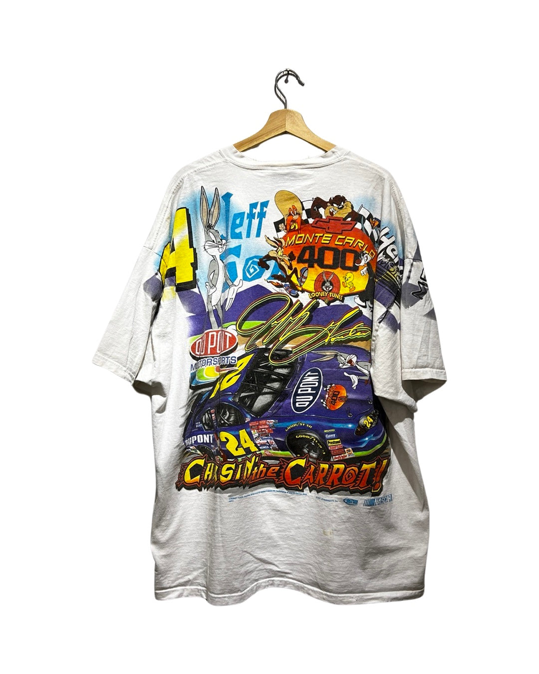 Vintage 2001 Nascar x Bugs Bunny Jeff Gordon Tee