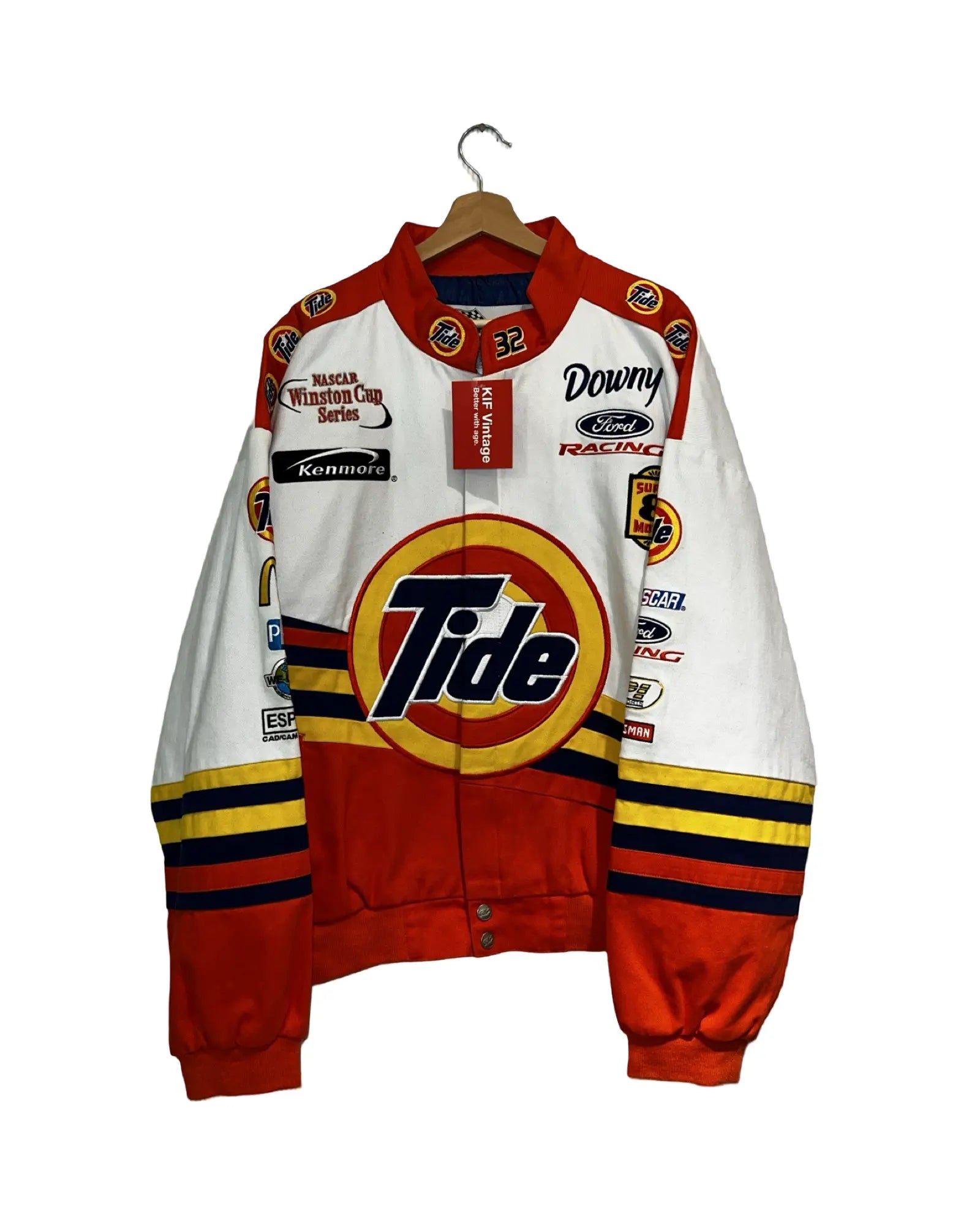 Vintage 90s Nascar Tide Racing Jacket KIF Vintage
