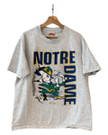Vintage 90s Notre Dame Fighting Irish Nutmeg Breakout Tee