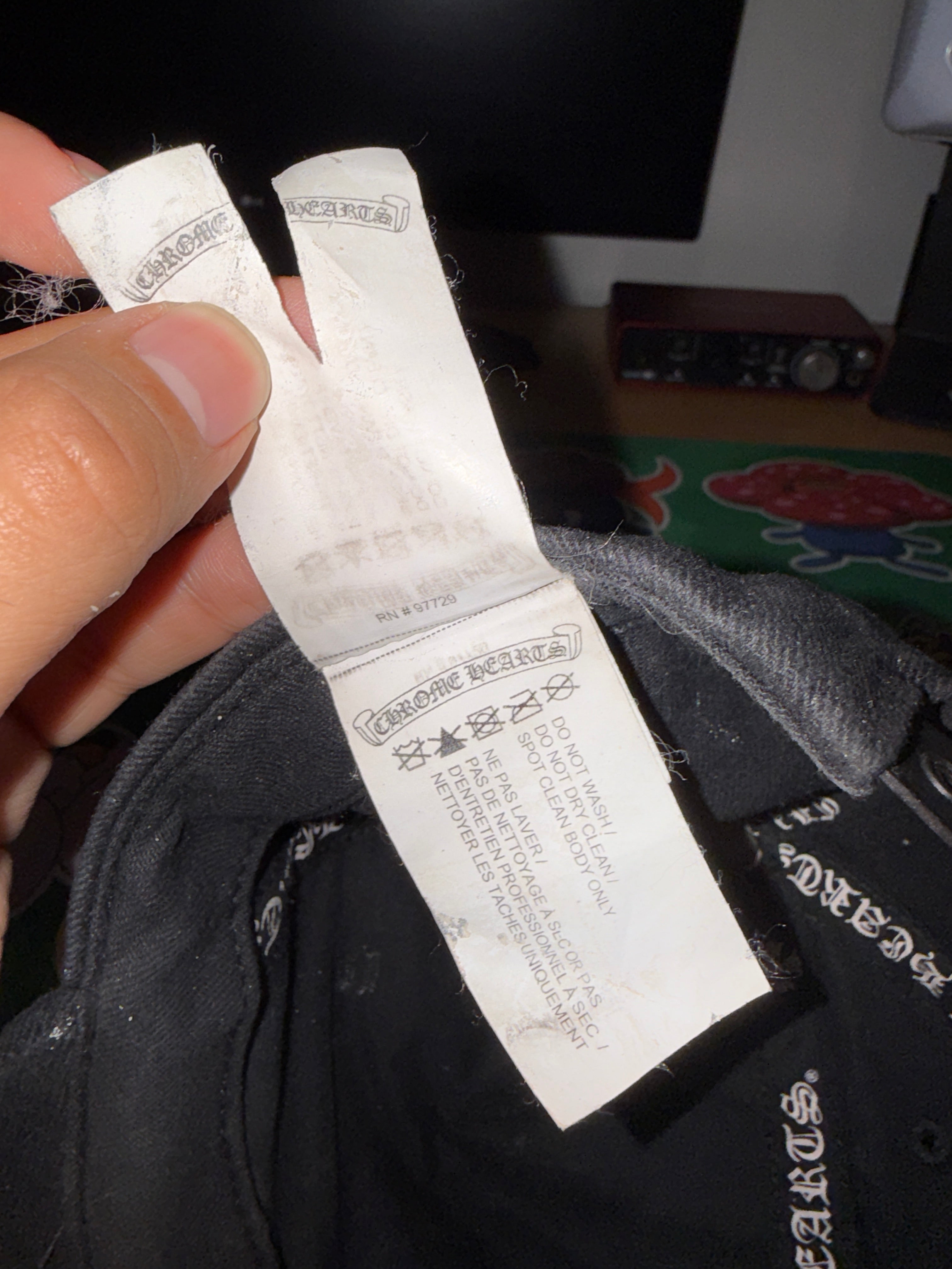 Vintage Chrome Hearts Embroidered Hat KIF Vintage