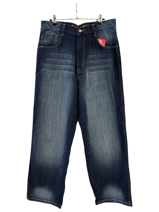 36 x 32 y2k 5ive Jungle NYC Skyline Jeans