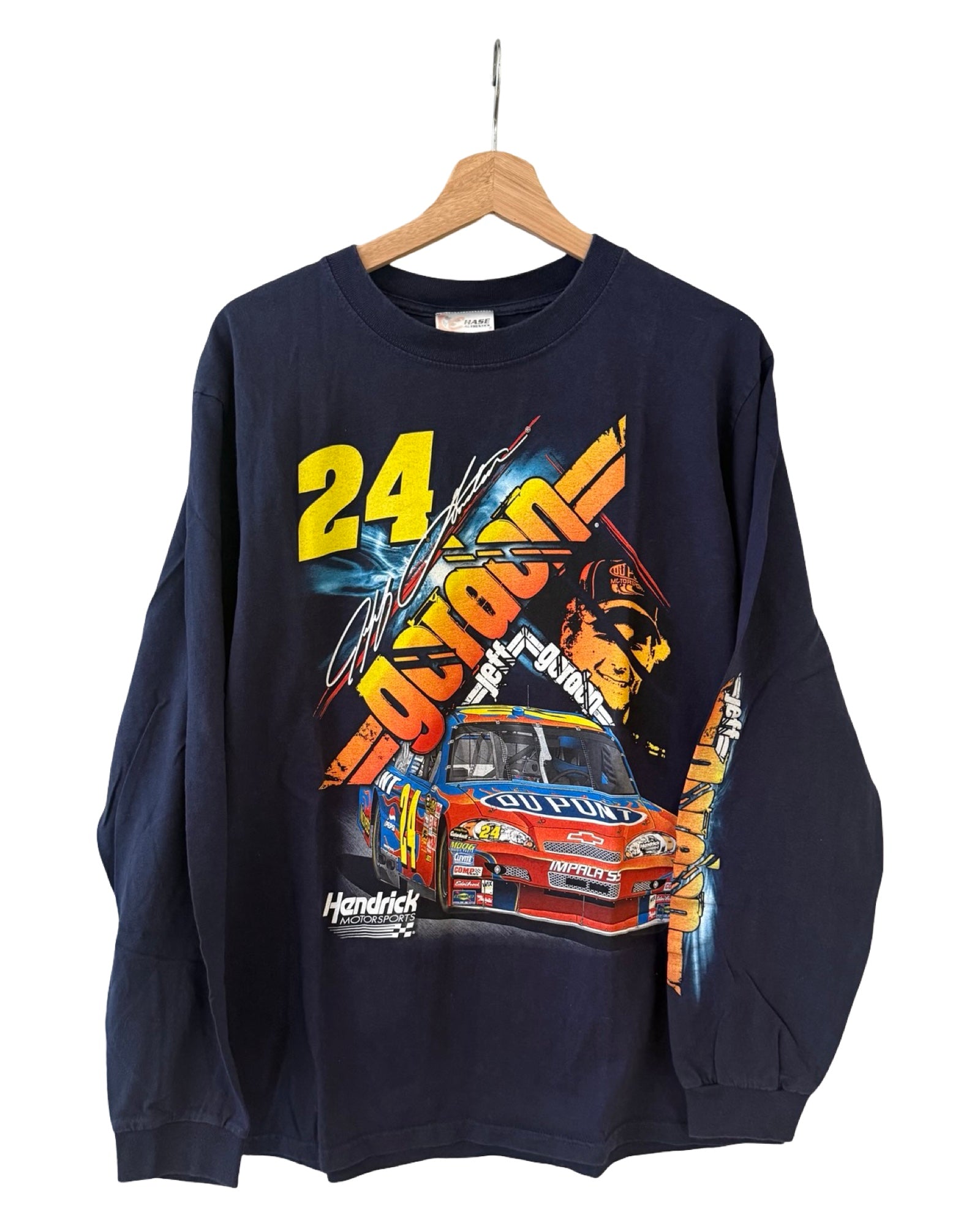 Vintage 2000 Jeff Gordon NASCAR Long Sleeve Tee