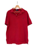 Camisa vintage Polo Ralph Lauren roja y azul