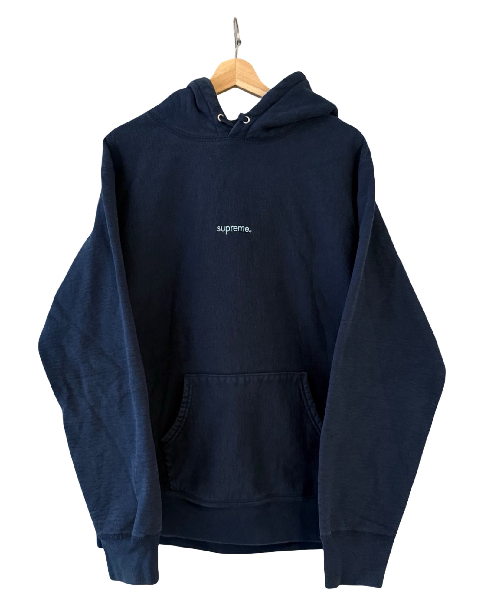 FW18 Supreme Trademark Embroidered Hoodie