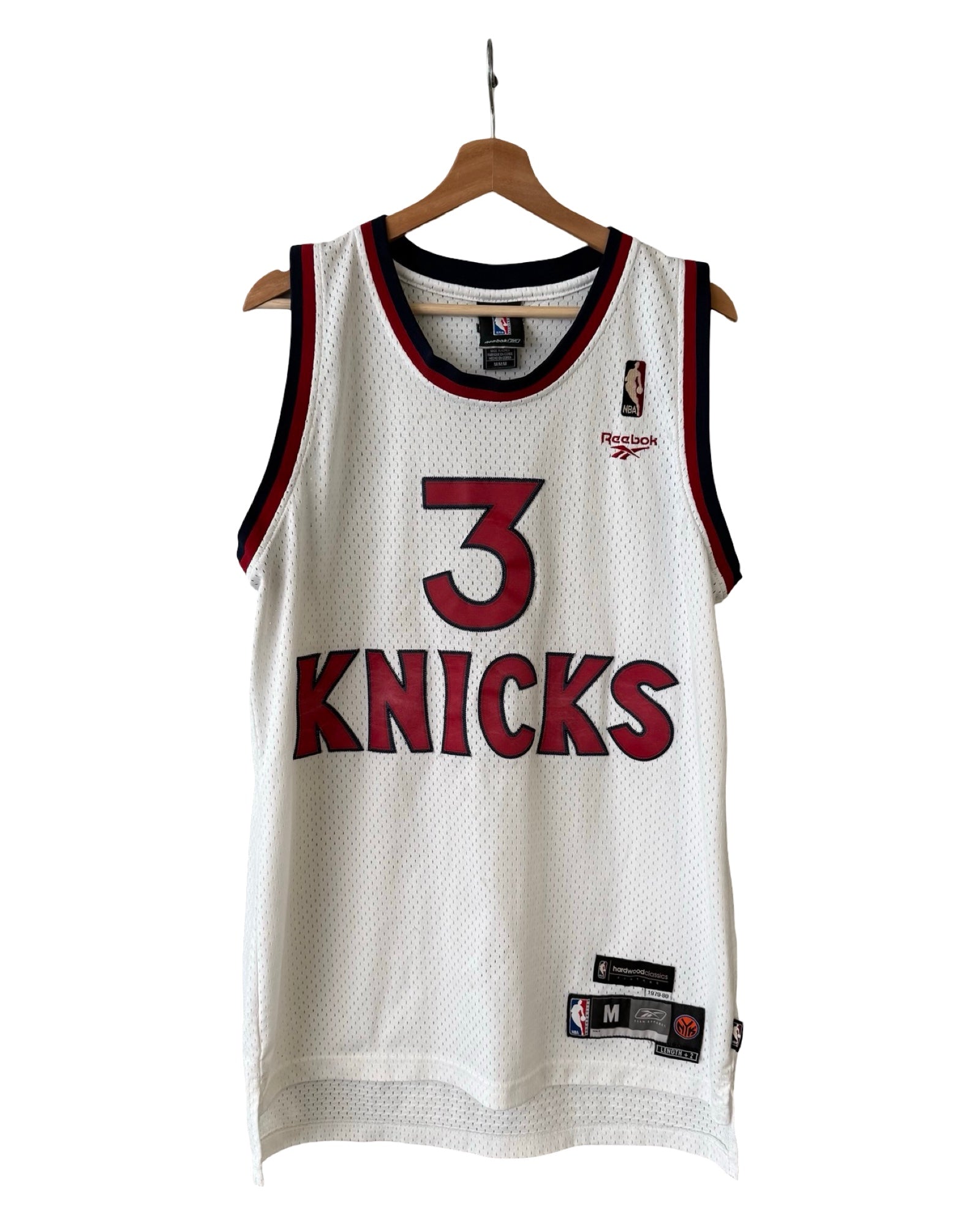 Vintage New York Knicks Stephon Marbury 3 Throwback Basketball Jersey