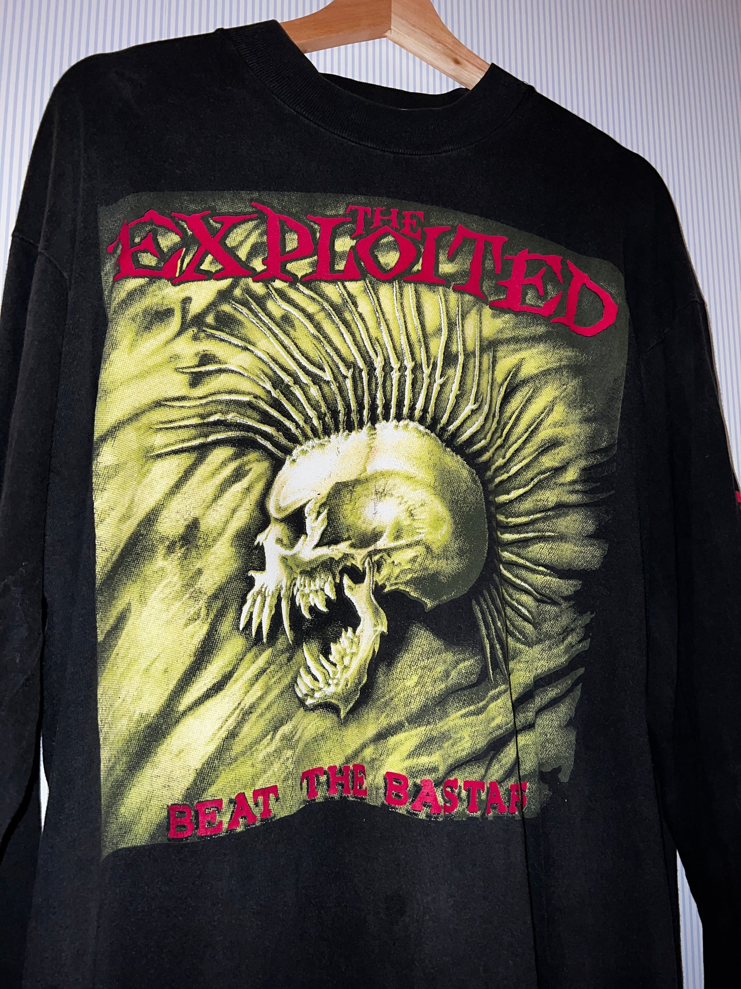Vintage Rare 90s The Exploited L/S Punk Tee
