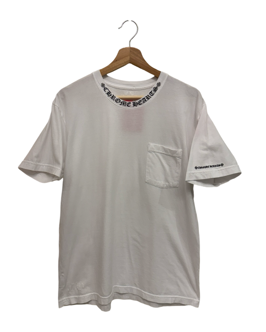 Archive Chrome Hearts Neck Logo Pocket Tee