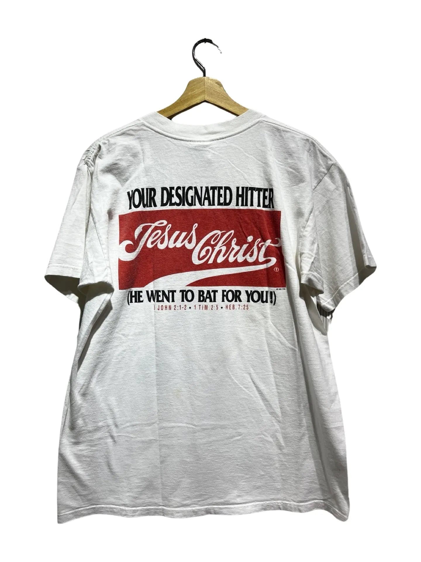 Vintage 1993 Jesus Sacrifice Baseball Tee KIF Vintage