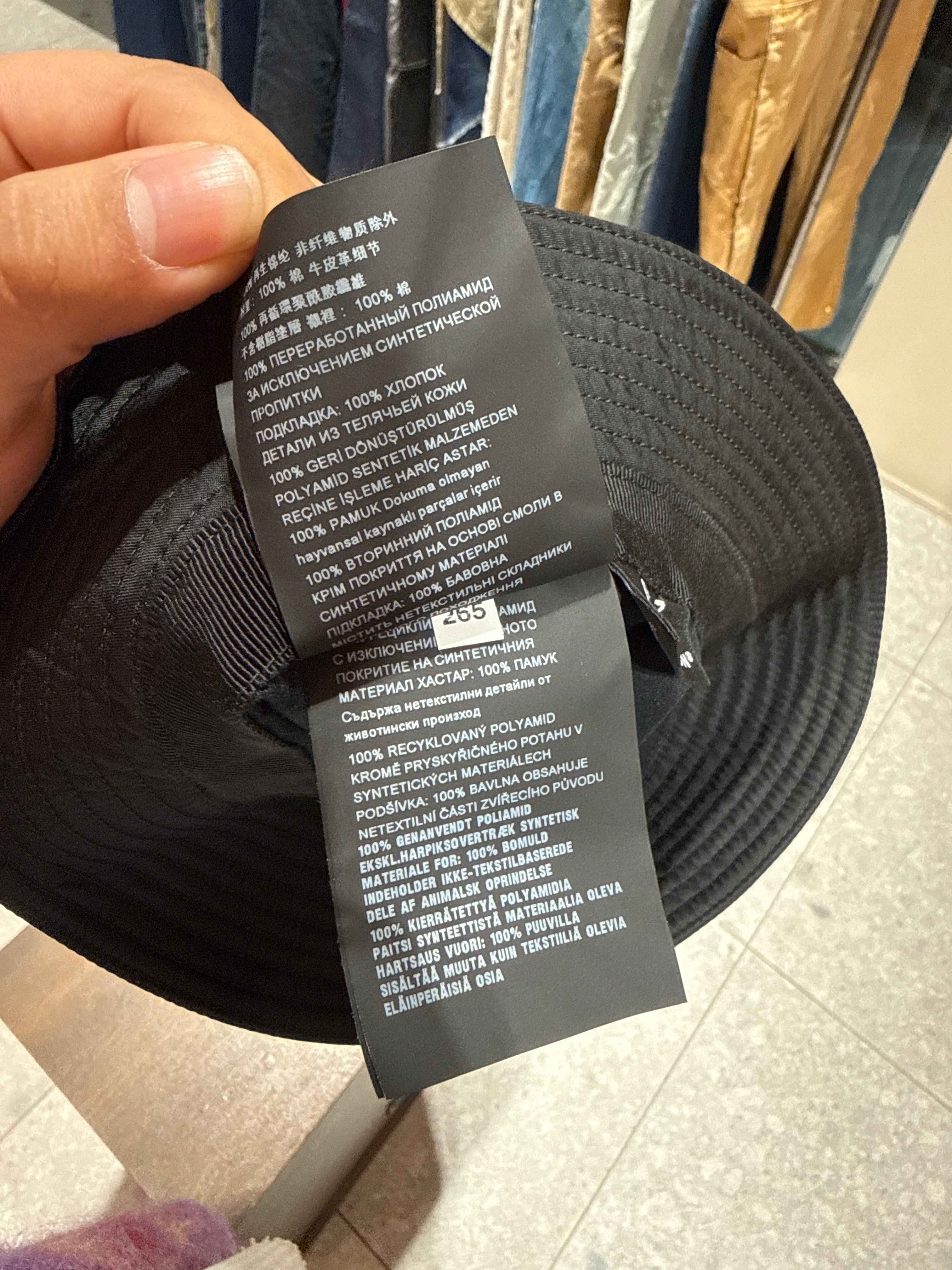 Prada Nylon Bucket Hat KIF Vintage