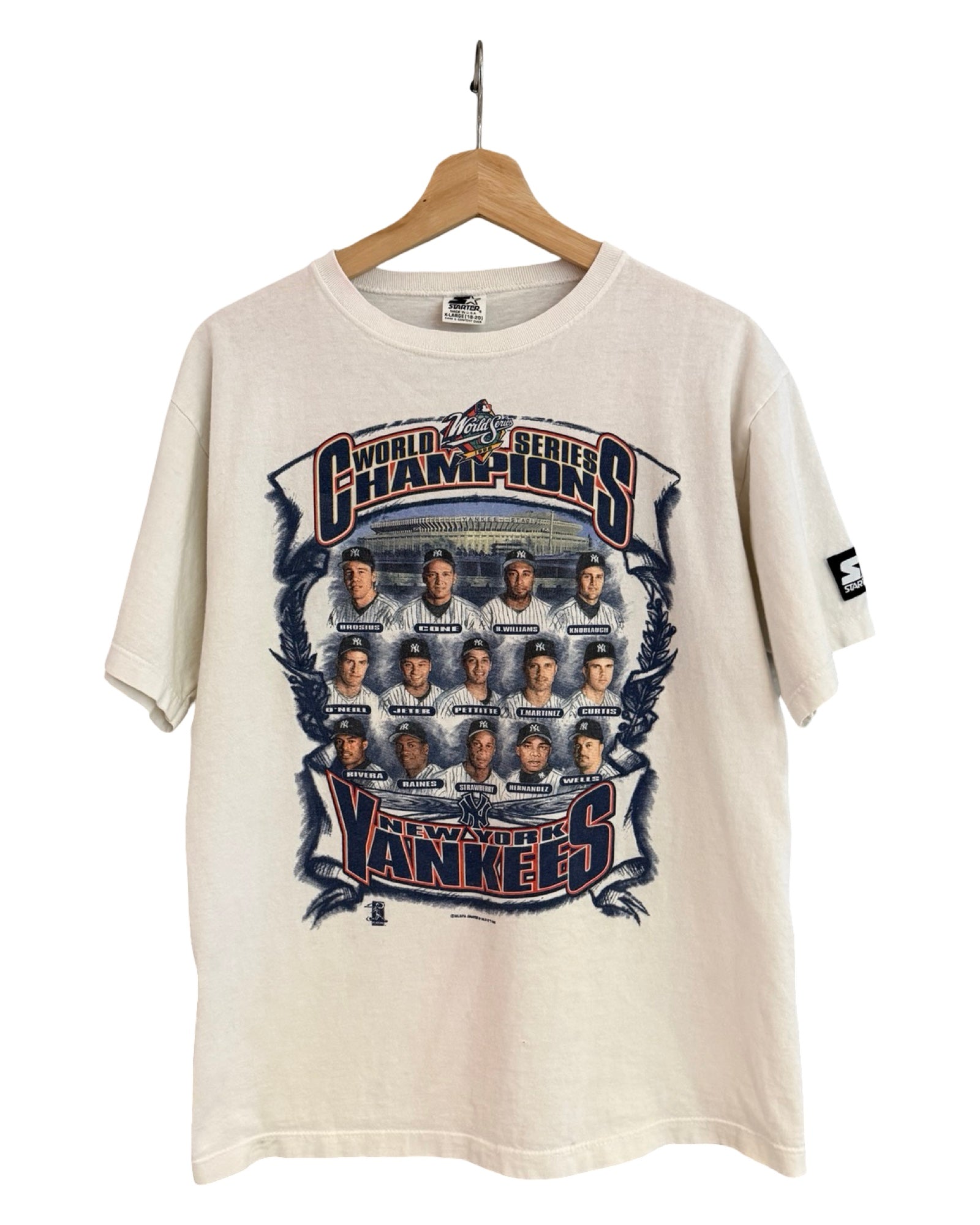 Vintage 1998 New York Yankees Players Tee KIF Vintage