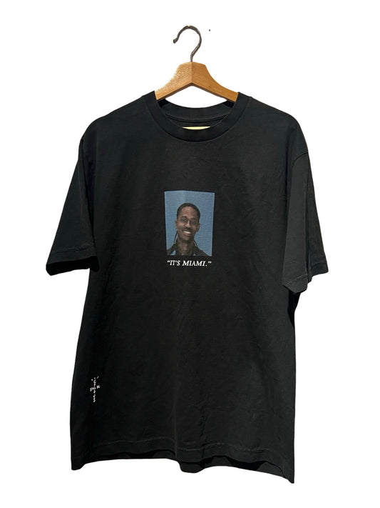 Archive Travis Scott Miami Mugshot Tee
