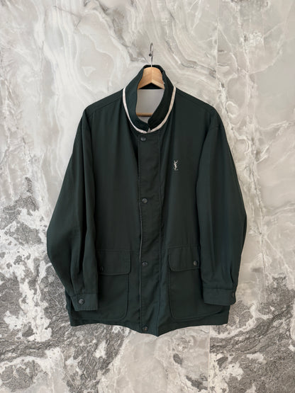 Vintage 90s YSL Yves Saint Laurent Reversible Windbreaker