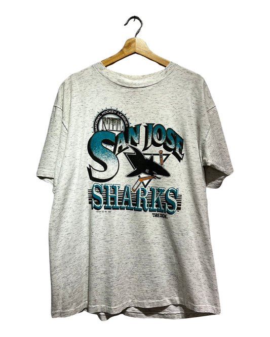 Vintage 1992 San Jose Sharks NHL Promo Tee