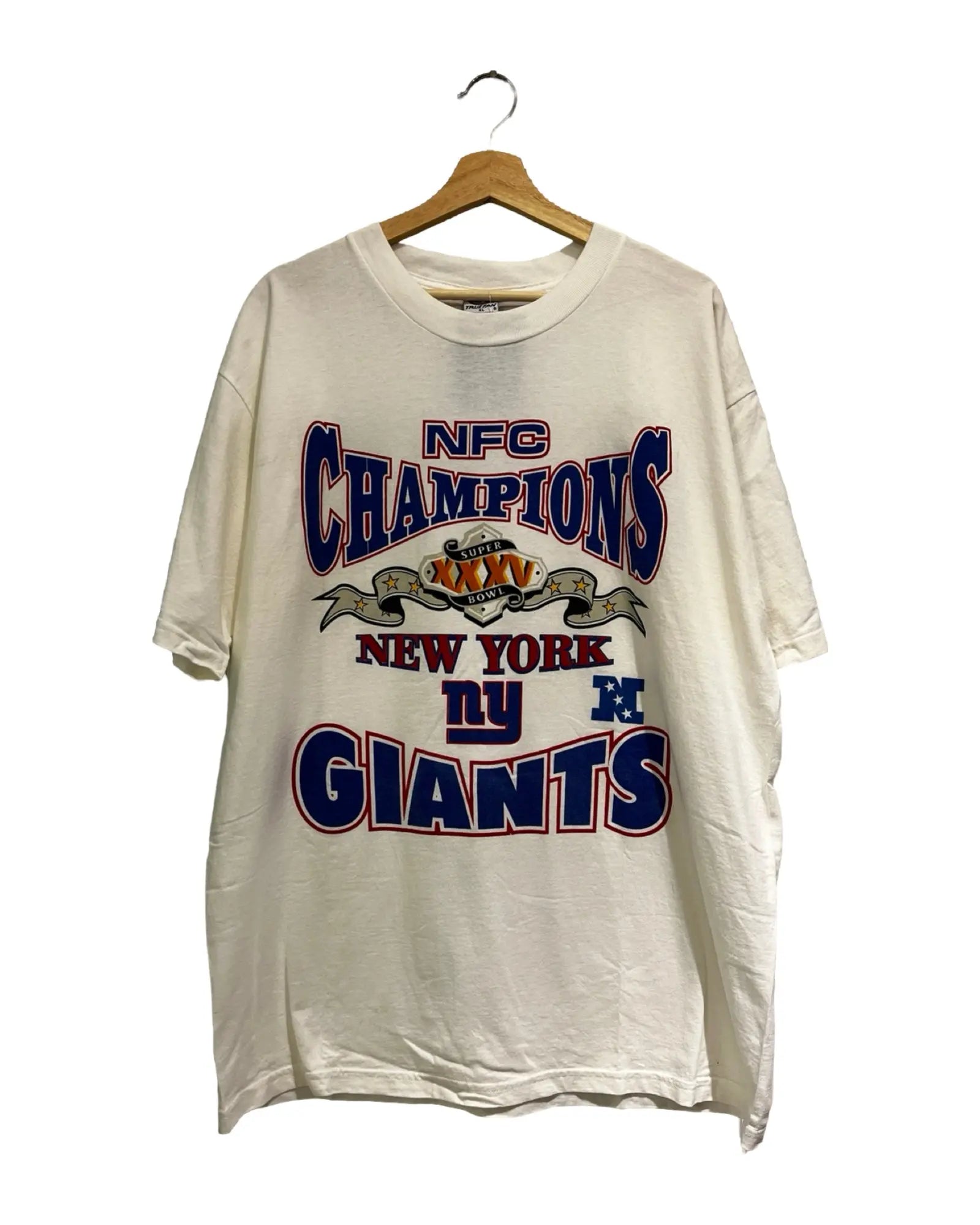 Vintage 2001 New York Giants NFC Champions Tee KIF Vintage